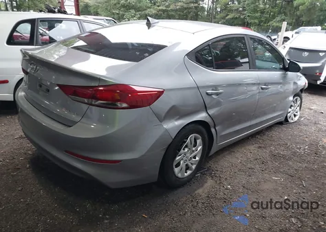 2017 Hyundai Elantra Se из США, поврежденный, VIN 5NPD74LF7HH067407